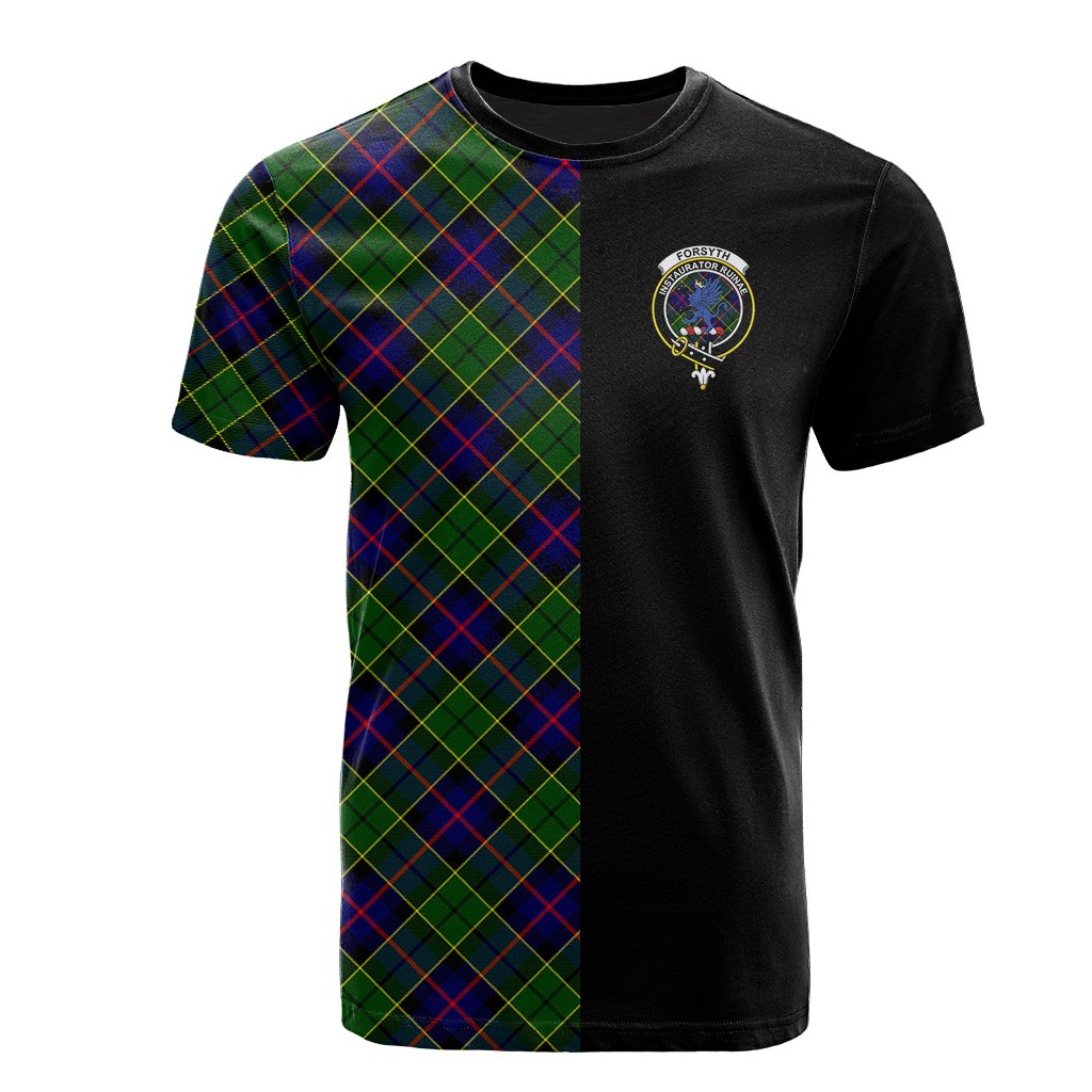 Forsyth Modern Tartan T-Shirt Half of Me - Cross Style