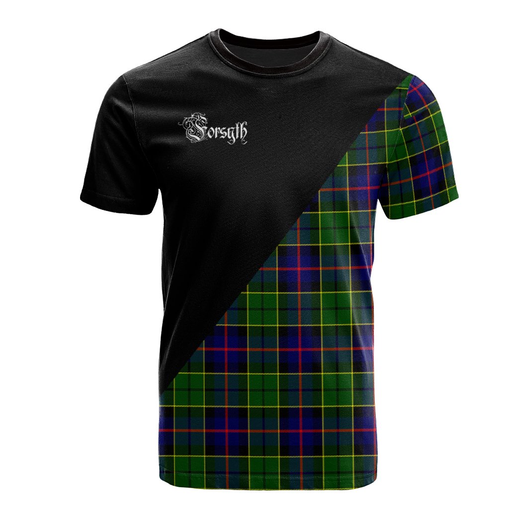 Forsyth Modern Tartan - Military T-Shirt