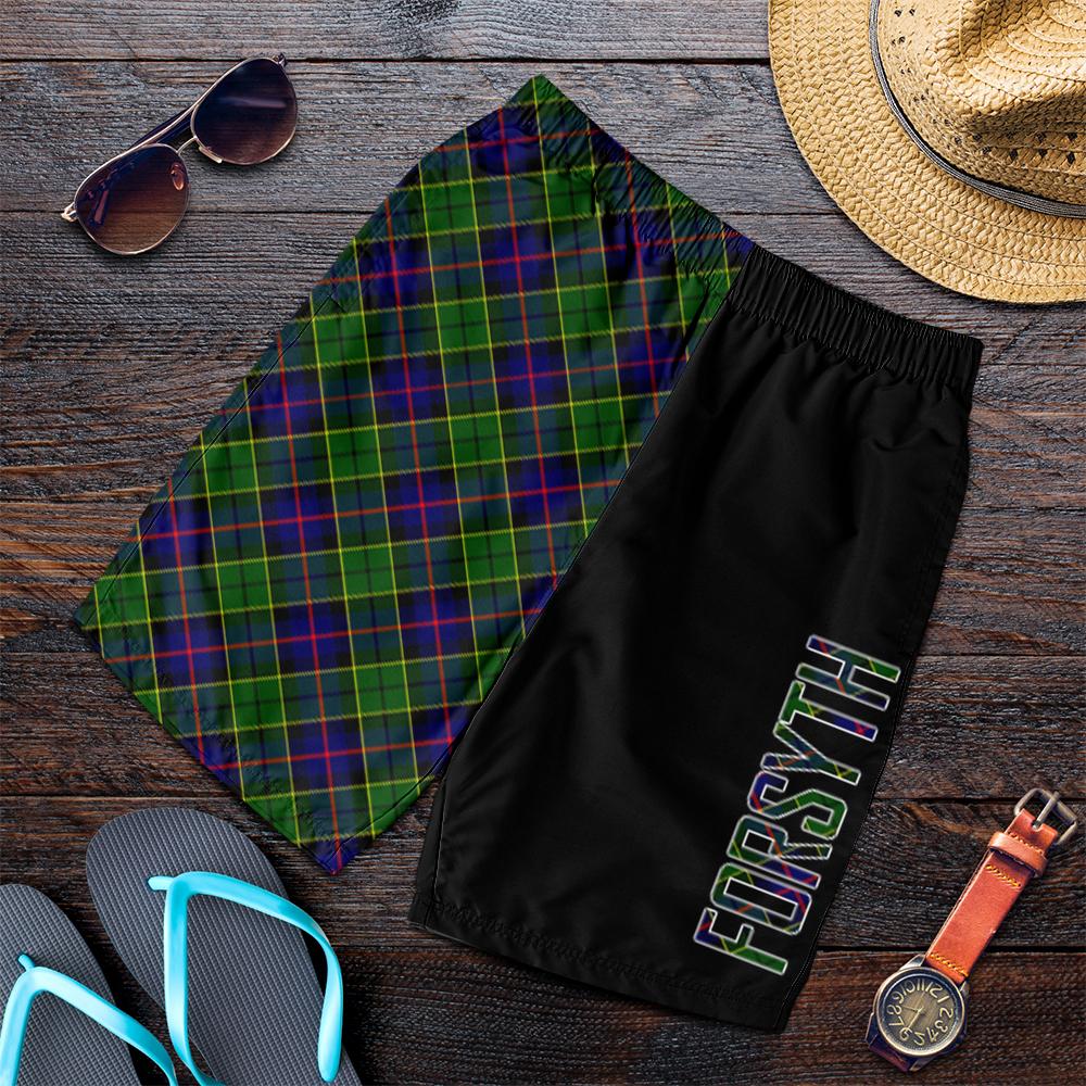 Forsyth Modern Tartan Crest Men's Short - Cross Style