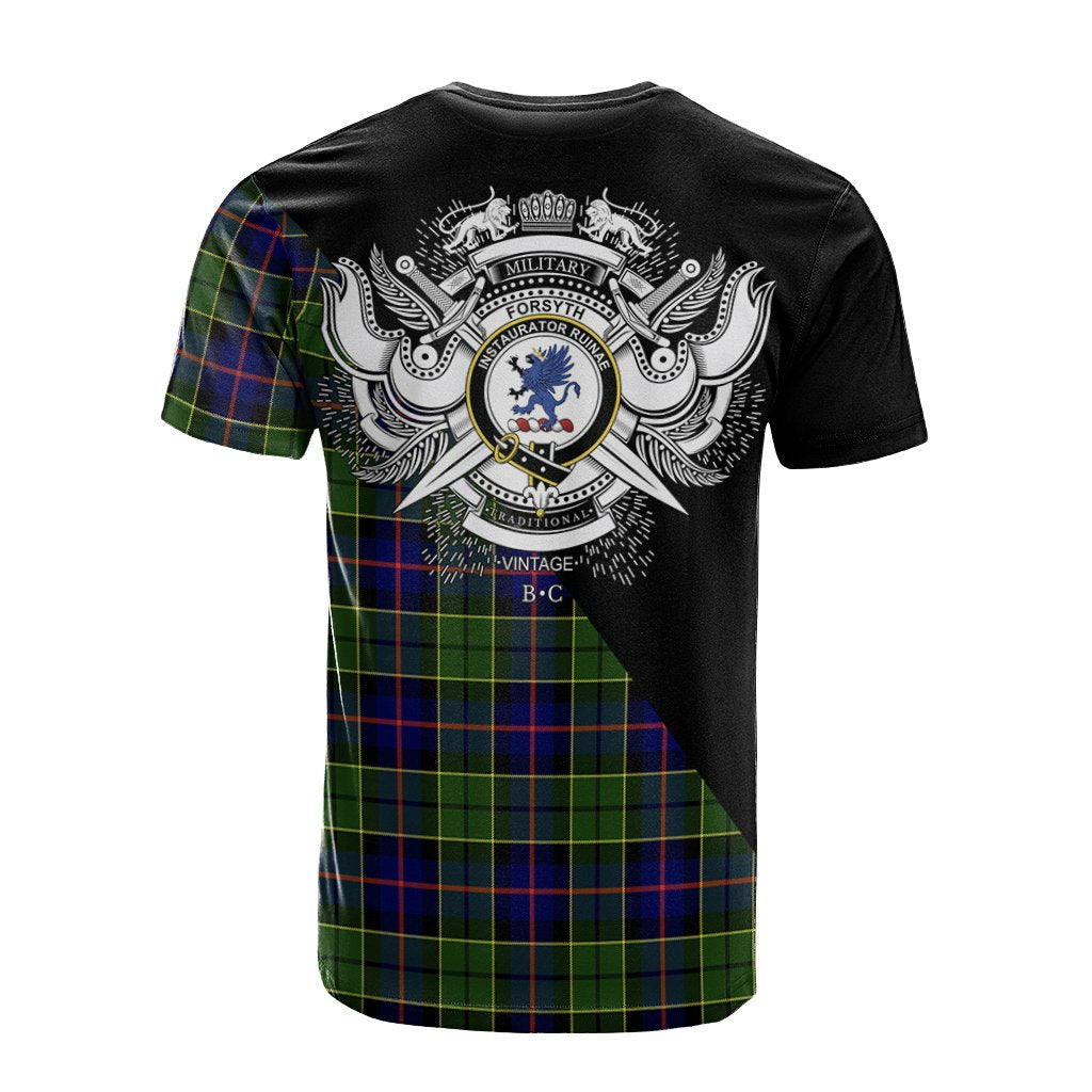 Forsyth Modern Tartan - Military T-Shirt