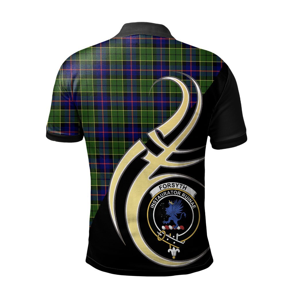Forsyth Modern Tartan Polo Shirt - Believe In Me Style