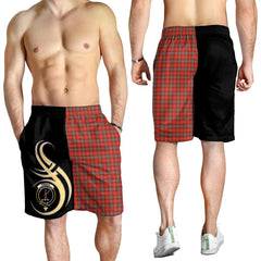 Fraser Weathered Tartan Crest Men's Short PM8