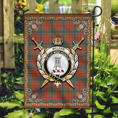 McLean of Duart Ancient Tartan Crest Garden Flag - Celtic Thistle Style