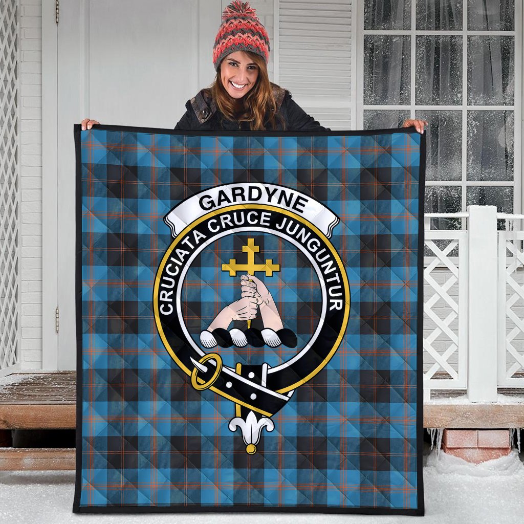 Gardyne (Garden) Tartan Crest Quilt
