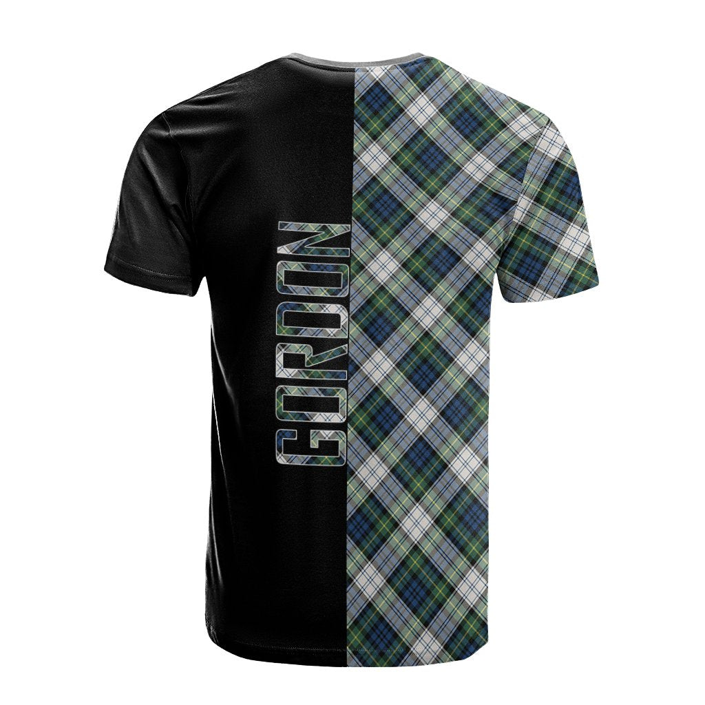 Gordon Dress Ancient Tartan T-Shirt Half of Me - Cross Style