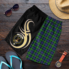 Gordon Modern Tartan Crest Men's Short PM8