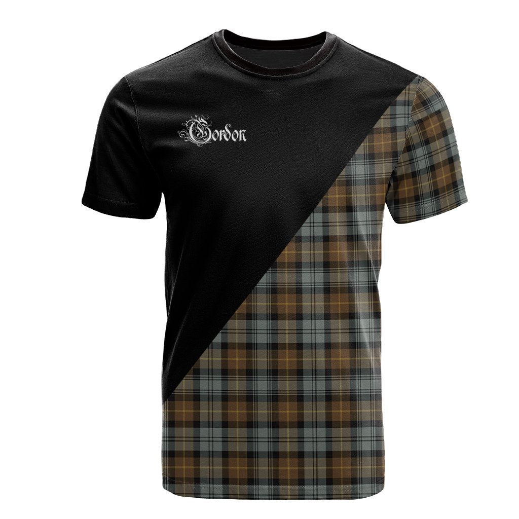 Gordon Weathered Tartan - Military T-Shirt