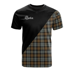 Gordon Weathered Tartan - Military T-Shirt