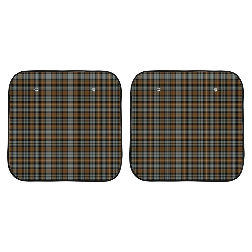 Gordon Weathered Tartan Car Sun Shade - 2 Pieces