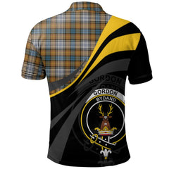 Gordon dress 05 Tartan Polo Shirt - Royal Coat Of Arms Style