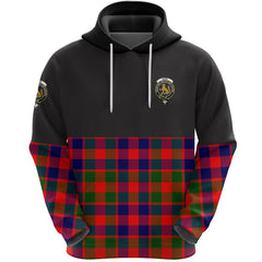Gow of McGouan Clan Half Of Tartan Hoodie