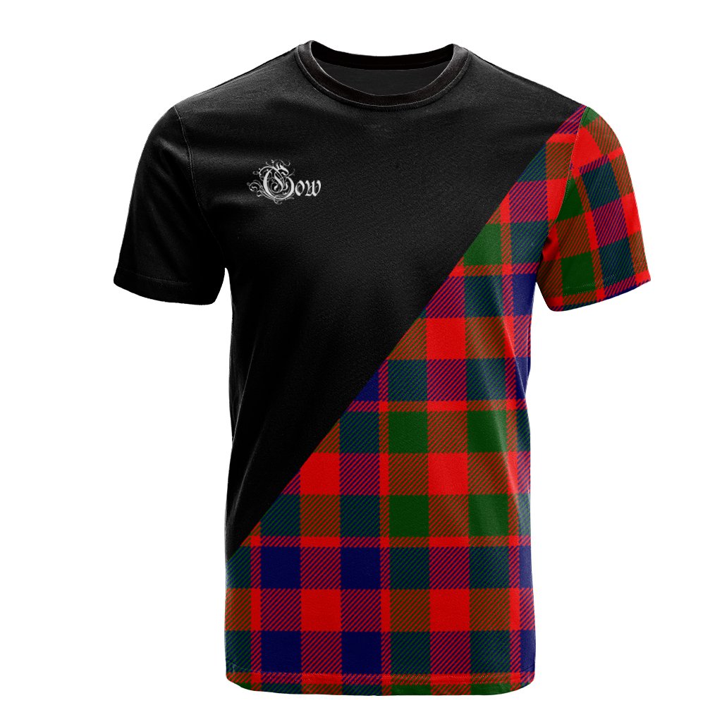 Gow of McGouan Tartan - Military T-Shirt