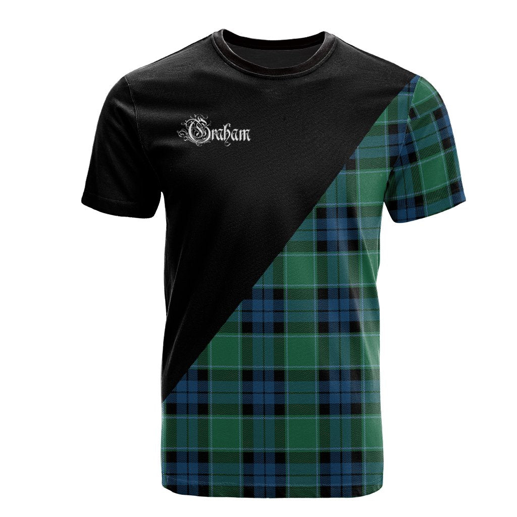 Graham of Menteith Ancient Tartan - Military T-Shirt