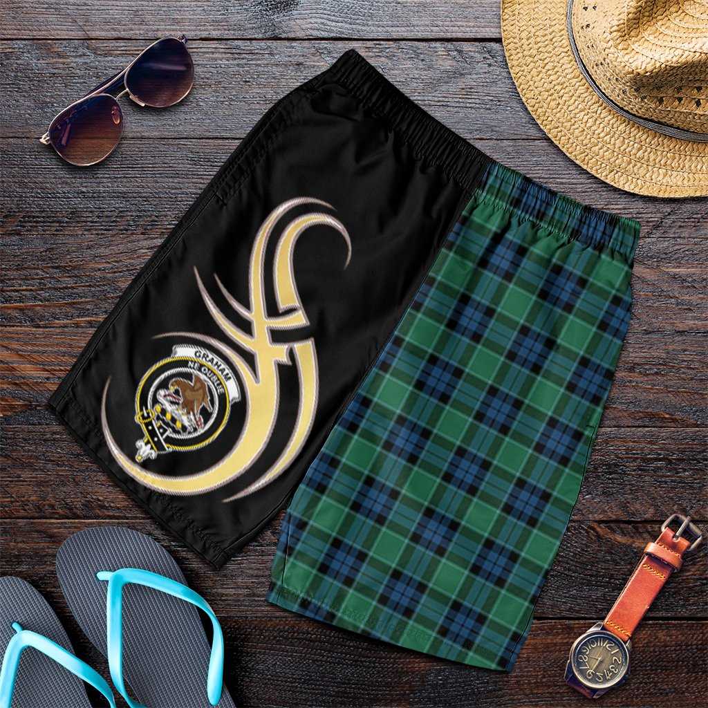 Graham of Menteith Ancient Tartan Crest Men's Short PM8