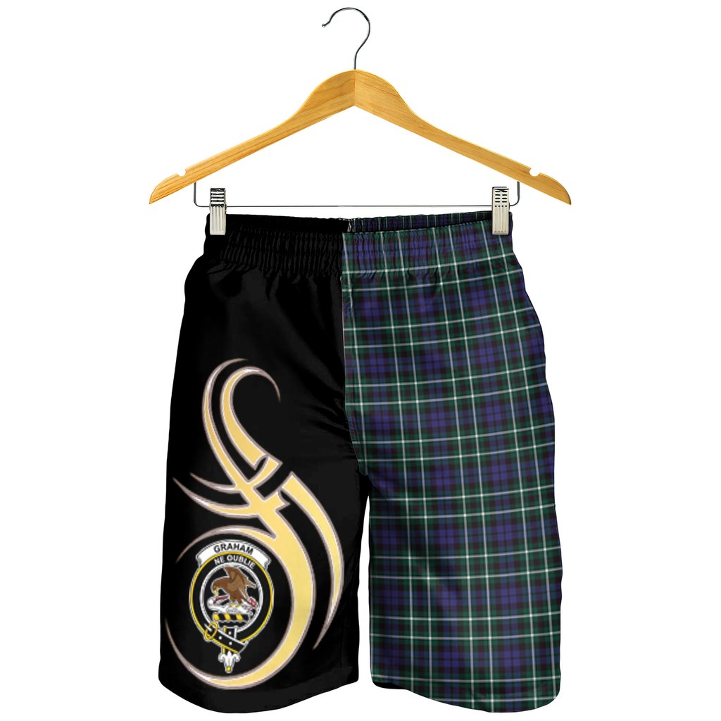 Graham of Montrose Modern Tartan Crest Men's Short PM8