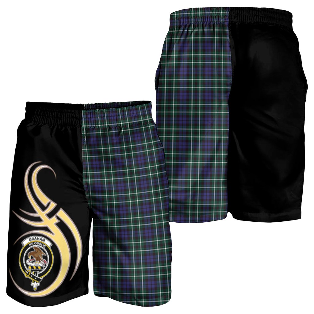 Graham of Montrose Modern Tartan Crest Men's Short PM8