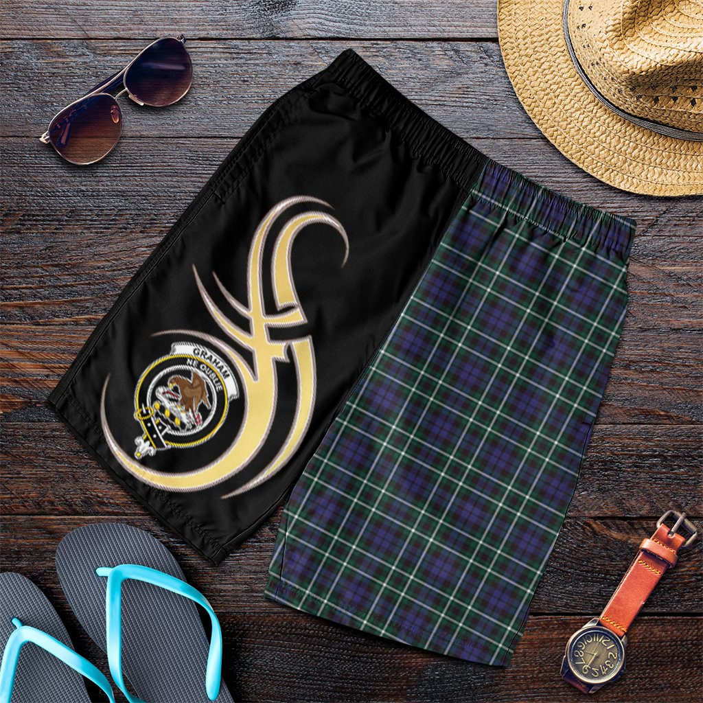 Graham of Montrose Modern Tartan Crest Men's Short PM8