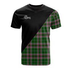Gray Hunting Tartan - Military T-Shirt