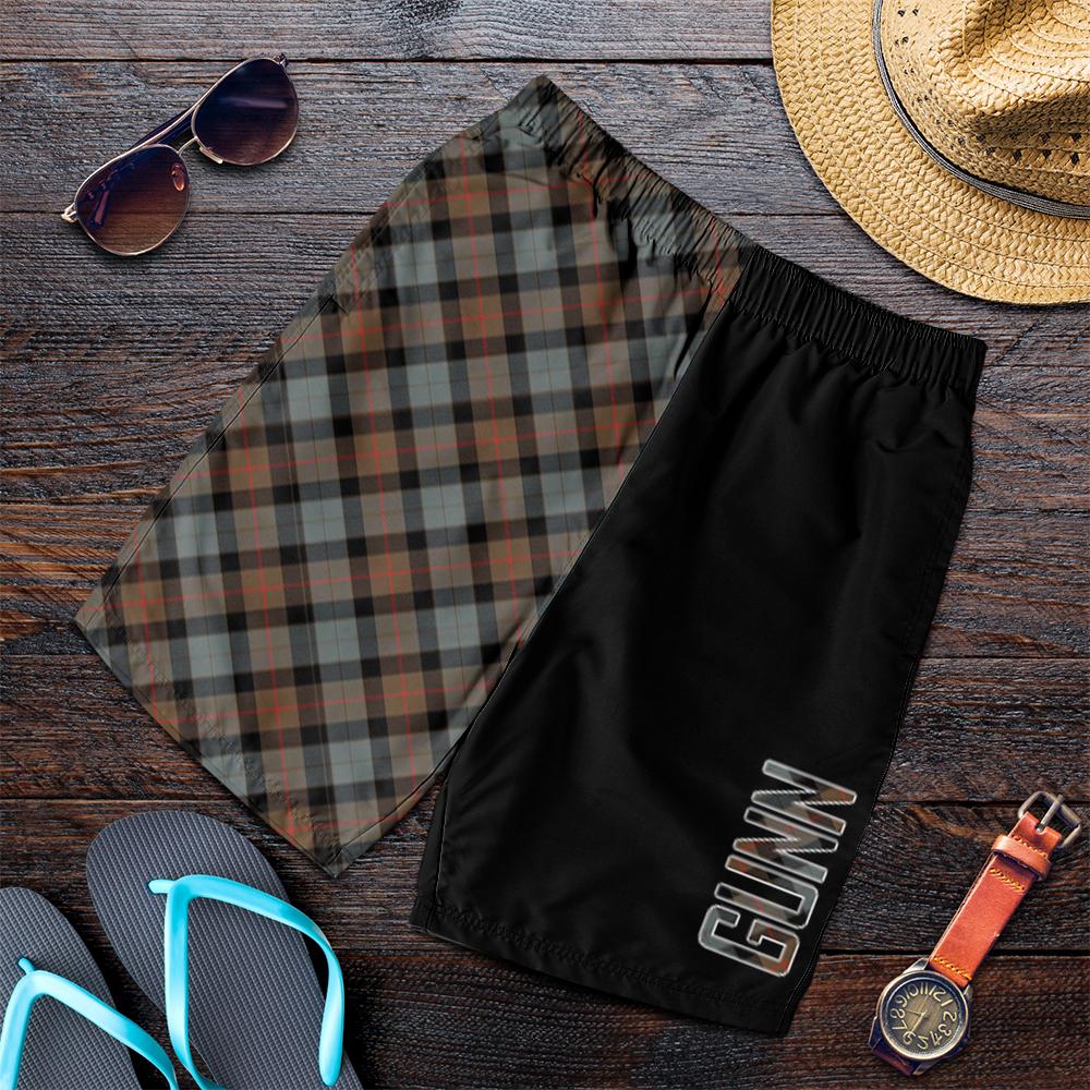 Gunn Weathered Tartan Crest Men's Short - Cross Style