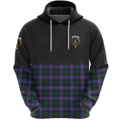 Guthrie Modern Clan Half Of Tartan Hoodie
