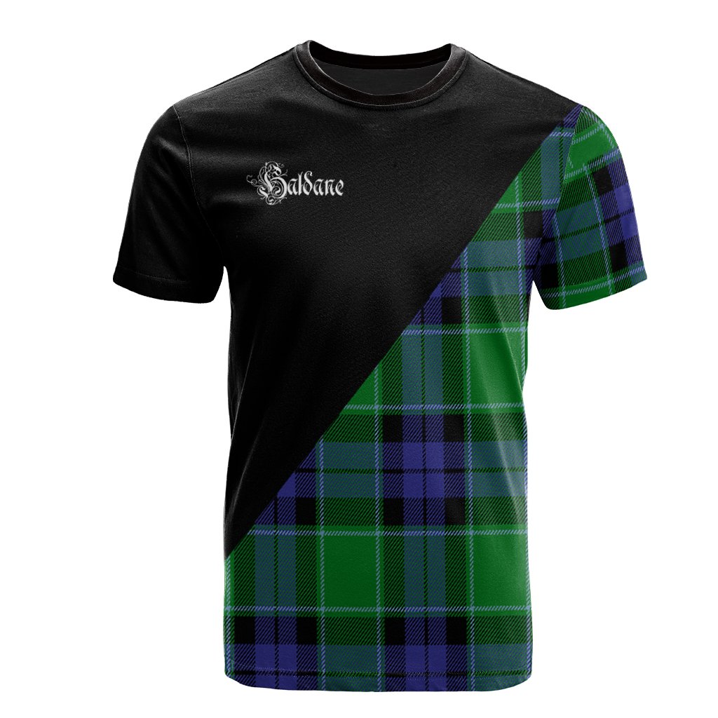 Haldane Tartan - Military T-Shirt