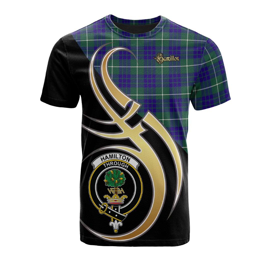 Hamilton Hunting Modern Tartan T-shirt - Believe In Me Style