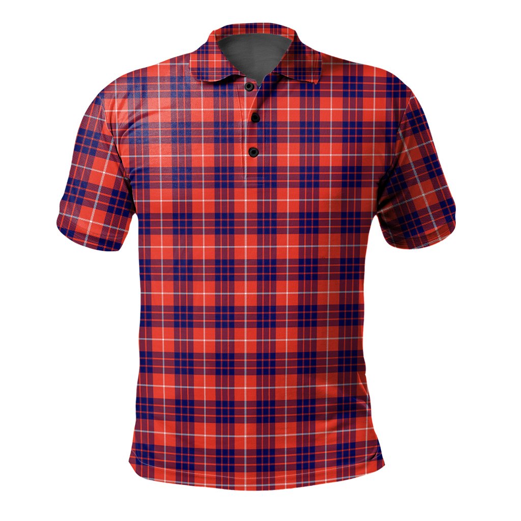 Hamilton Modern Tartan Polo Shirt