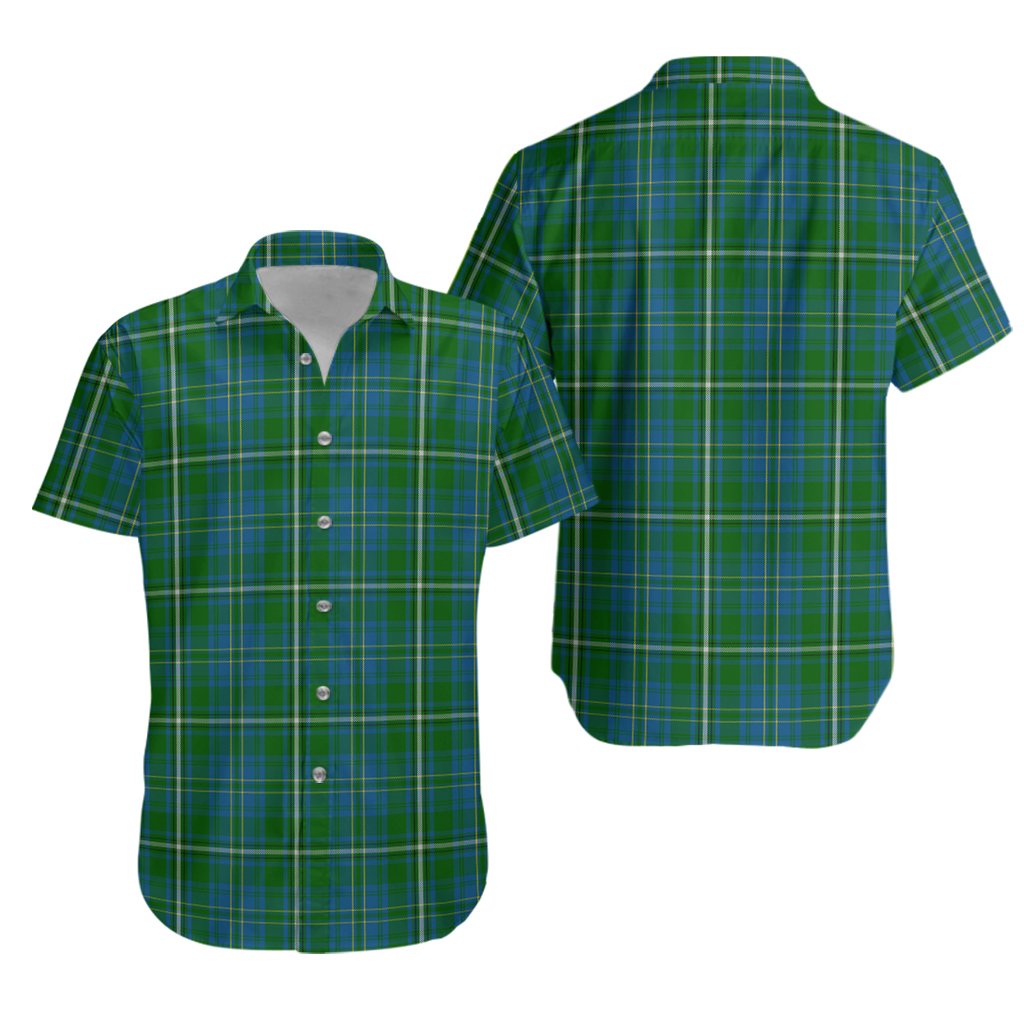 Hay Hunting Tartan Hawaiian Shirt
