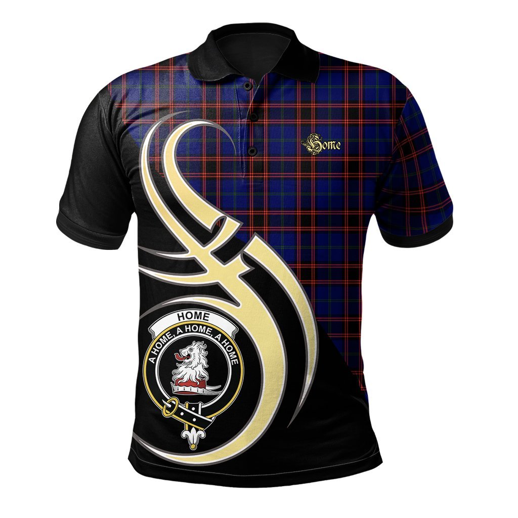 Home Modern Tartan Polo Shirt - Believe In Me Style