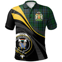 Hope (Vere) Lochcarron Tartan Polo Shirt - Royal Coat Of Arms Style