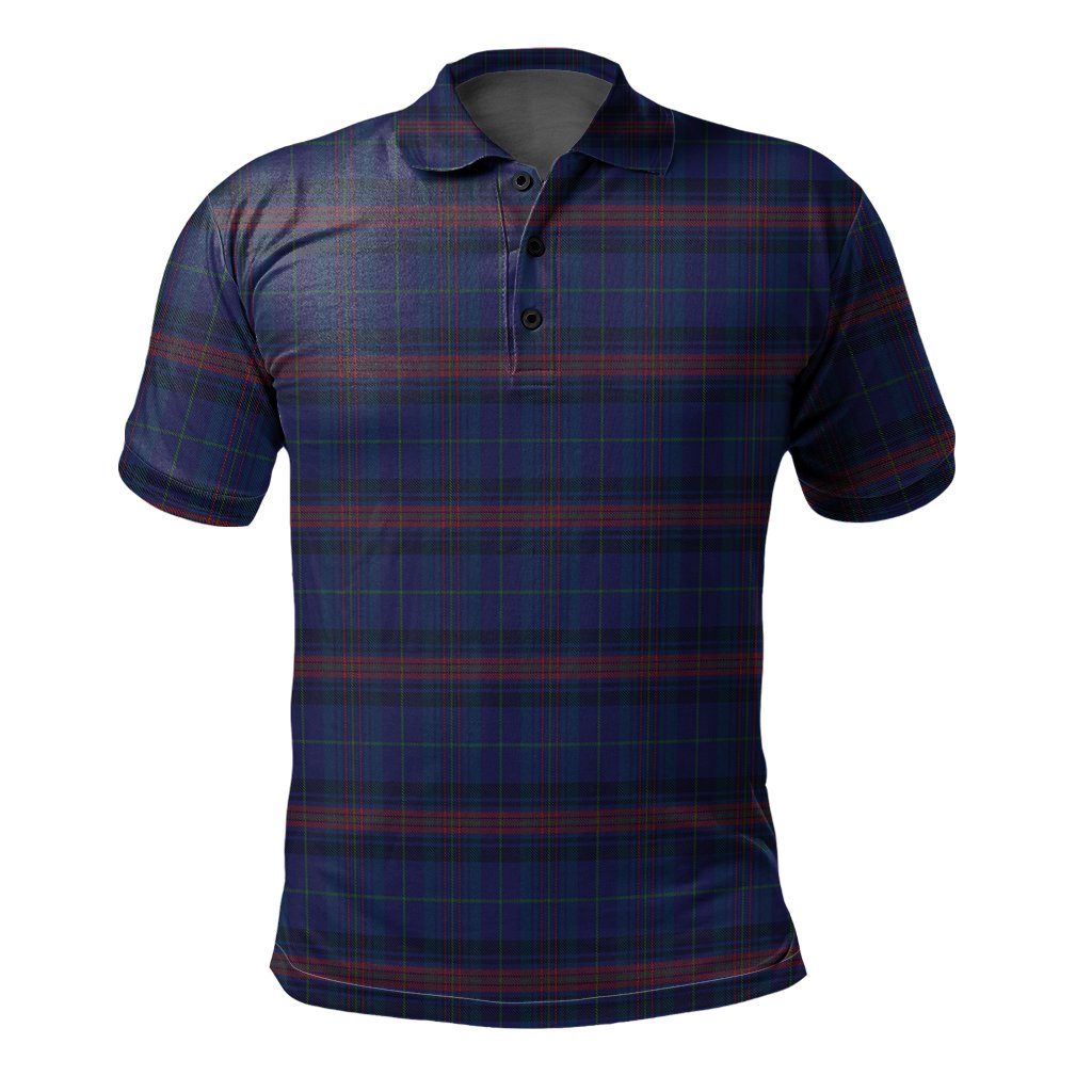 Hughes of Wales Tartan Polo Shirt