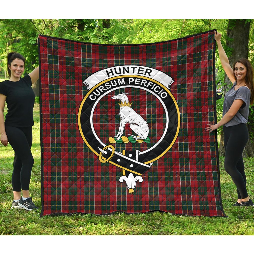 Hunter USA Tartan Crest Quilt
