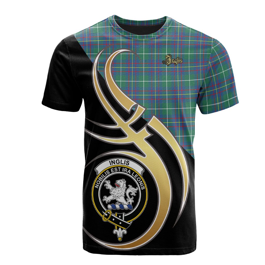 Inglis Ancient Tartan T-shirt - Believe In Me Style