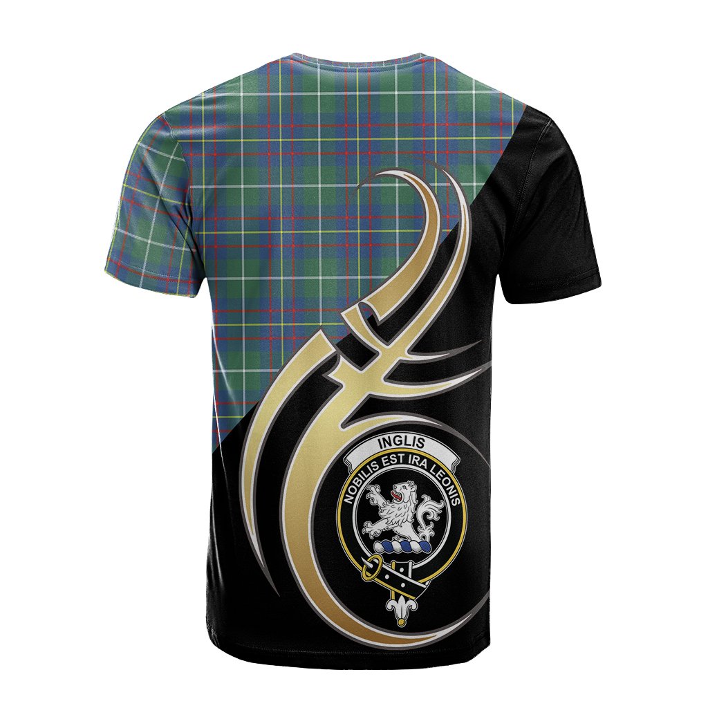 Inglis Ancient Tartan T-shirt - Believe In Me Style