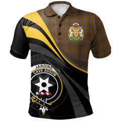 Jardine 01 Tartan Polo Shirt - Royal Coat Of Arms Style