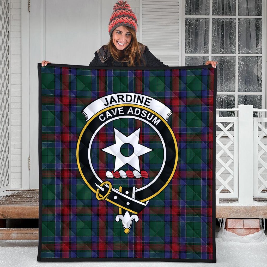 Jardine Dress Tartan Crest Quilt