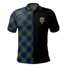 Johnston Modern Tartan Polo Shirt Half of Me - Cross Style