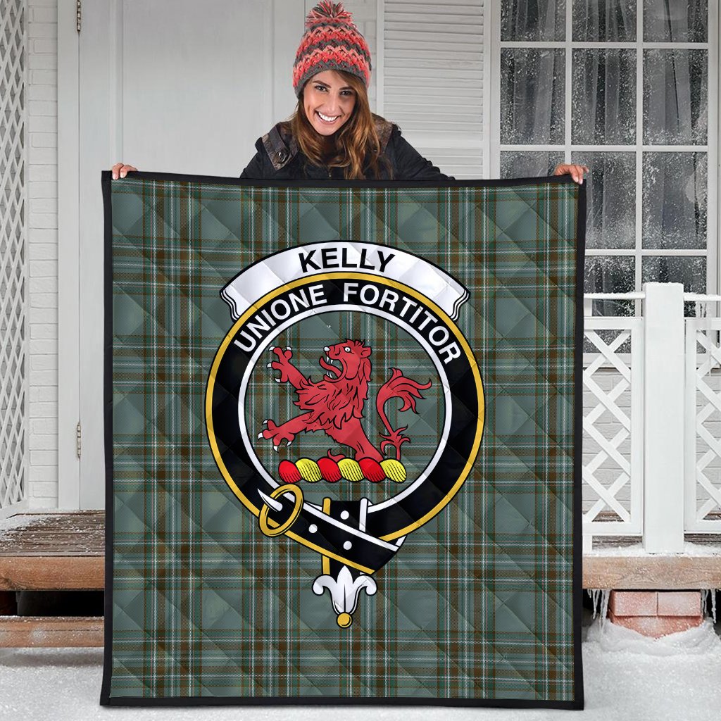 Kelly Dress Tartan Crest Quilt