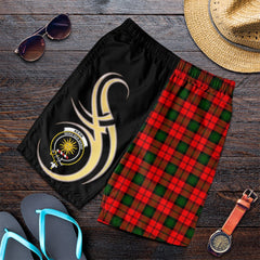 Kerr Modern Tartan Crest Men's Short PM8