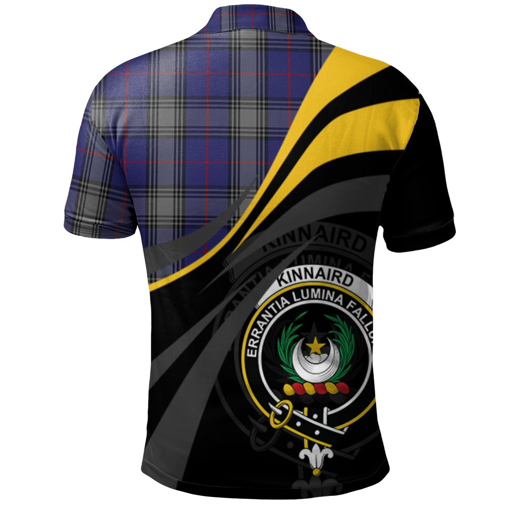 Kinnaird Tartan Polo Shirt - Royal Coat Of Arms Style