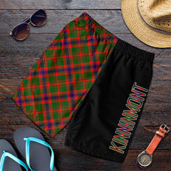Kinninmont Tartan Crest Men's Short - Cross Style