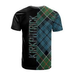 Kirkpatrick Tartan T-Shirt Half of Me - Cross Style