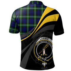 Lammie Tartan Polo Shirt - Royal Coat Of Arms Style