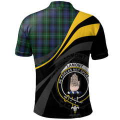Lamont 2 Tartan Polo Shirt - Royal Coat Of Arms Style