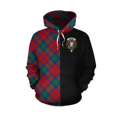 Lindsay Modern Tartan Hoodie Half of Me - Cross Style