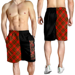 Livingstone Modern Tartan Crest Men's Short - Cross Style