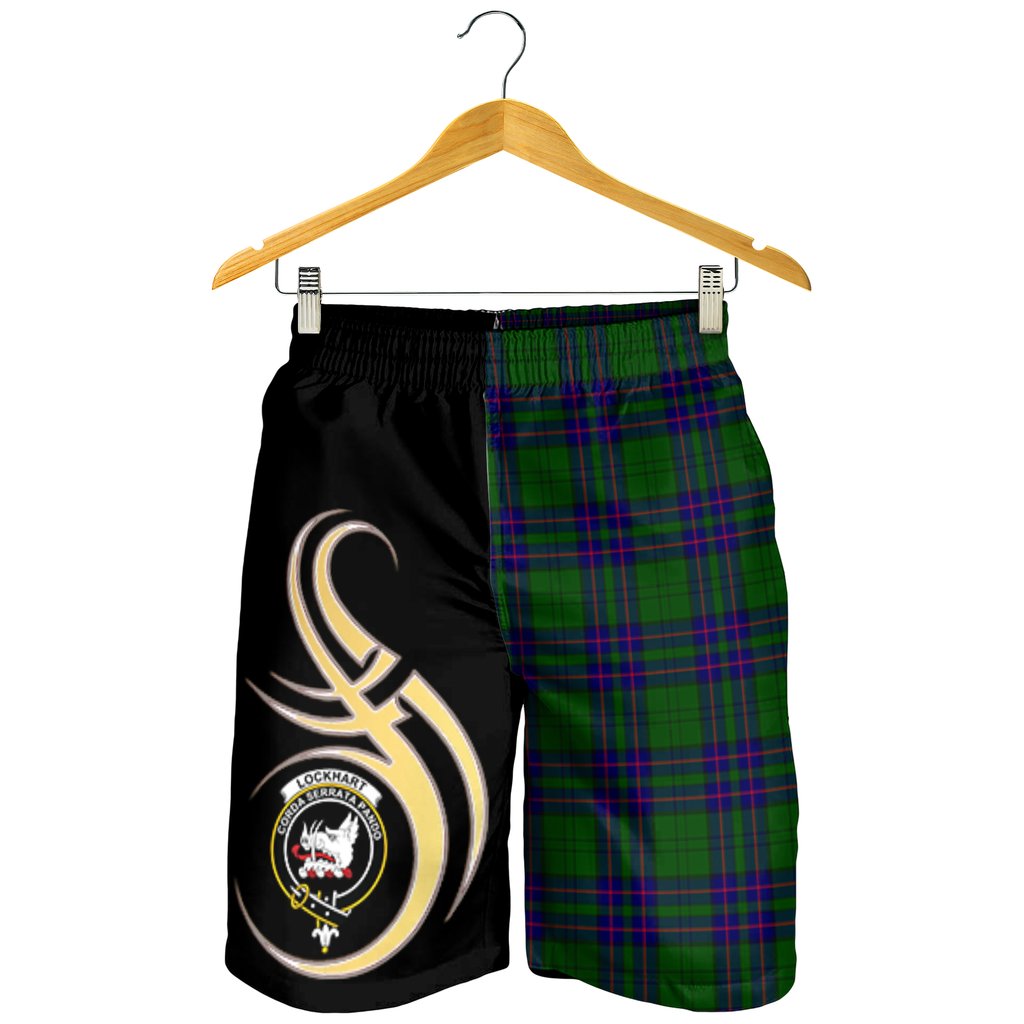 Lockhart Modern Tartan Crest Men's Short PM8