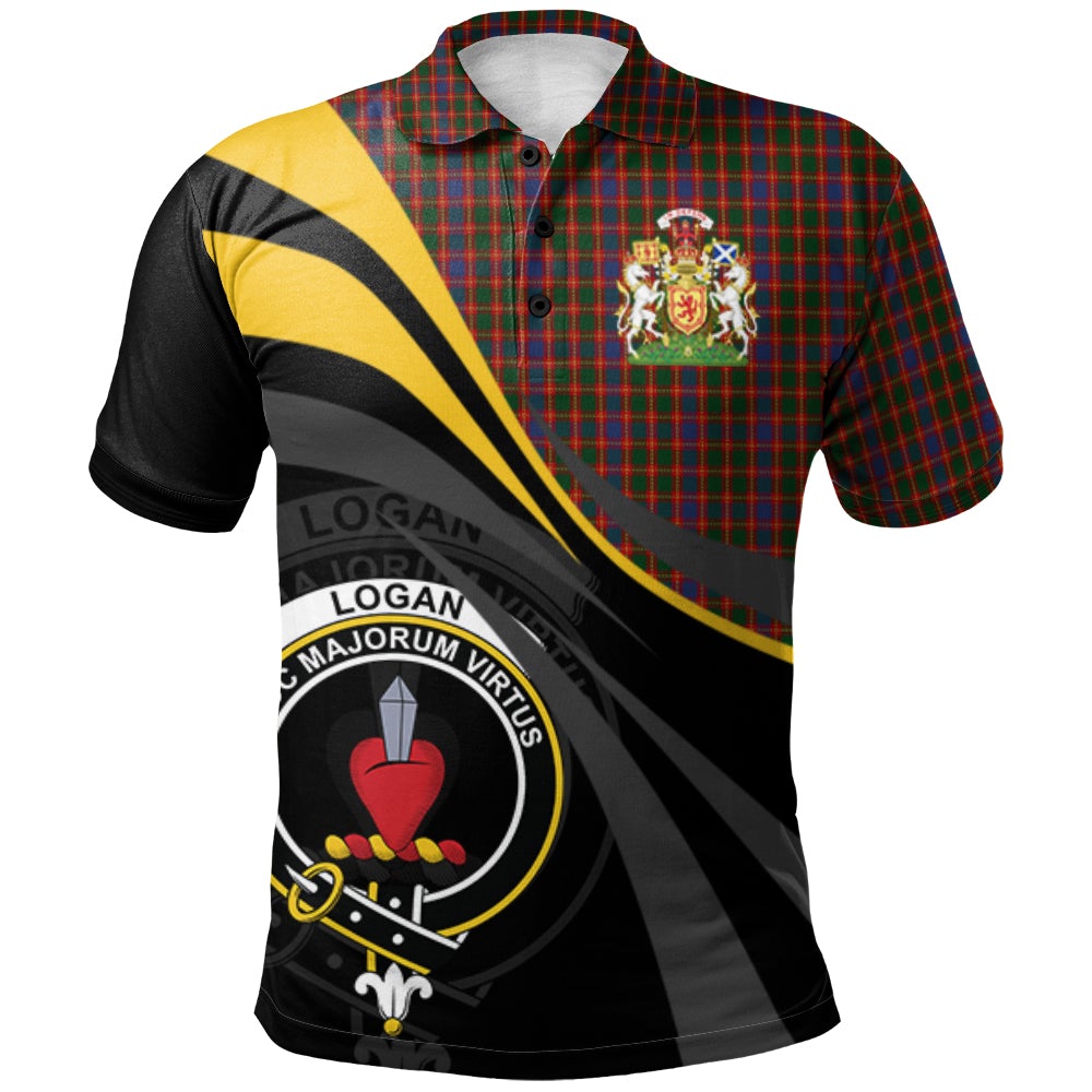 Logan 02 Tartan Polo Shirt - Royal Coat Of Arms Style