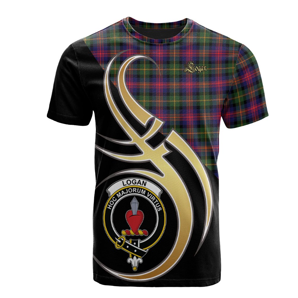 Logan Modern Tartan T-shirt - Believe In Me Style