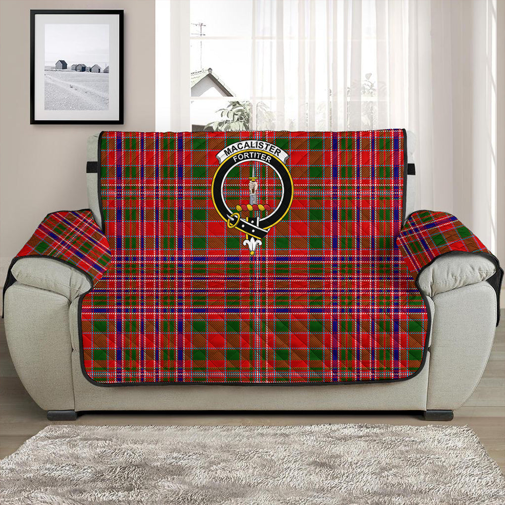 MacAlister Modern Tartan Crest Sofa Protector